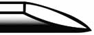 Carbon steel graver, #1/0 onglette point engraver